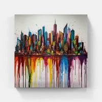 Mesmerizing Skyline Dream-Canvas-artwall-Artwall