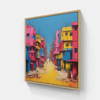 Enigmatic Chinese Dream-Canvas-artwall-20x20 cm-Wood-Artwall