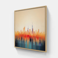 Modern Skyline Essence-Canvas-artwall-Artwall