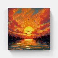 Serene Sunset Escapade-Canvas-artwall-Artwall