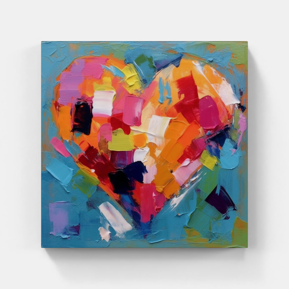 Hearts Entwined Passion-Canvas-artwall-Artwall