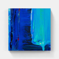 Blue on time-Canvas-artwall-Artwall