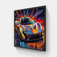 Automotive Aesthetics-Canvas-artwall-20x20 cm-Black-Artwall
