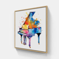 Harmonious Piano Serenade-Canvas-artwall-Artwall