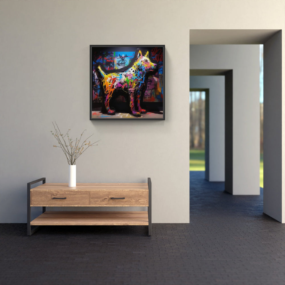 Dog bark bark-Canvas-artwall-Artwall