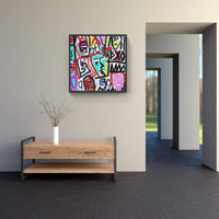 Basquiat brighten onetime-Canvas-artwall-Artwall