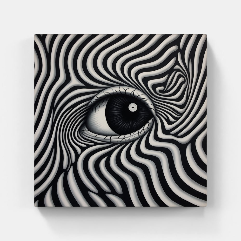 Intricate Illusionary Canvases-Canvas-artwall-Artwall