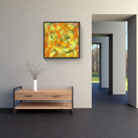 Yellow sunshine smiles-Canvas-artwall-Artwall