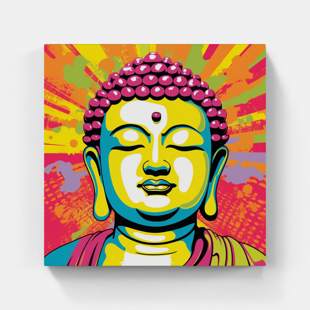 Buddha Pop Spirit-Canvas-artwall-Artwall