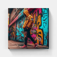 Streetwear Graffiti Melange-Canvas-artwall-Artwall