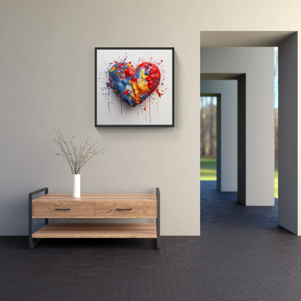 Heartfelt Blissful Devotion-Canvas-artwall-Artwall