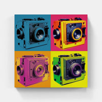 Warhol's Colorful Revolution-Canvas-artwall-Artwall