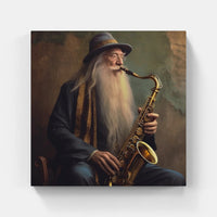 Melodic Saxophone Symphony-Canvas-artwall-Artwall