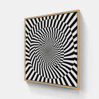 Visions of Optical Magic-Canvas-artwall-20x20 cm-Wood-Artwall