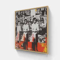 Warhol's Pop Art Magic-Canvas-artwall-20x20 cm-Wood-Artwall