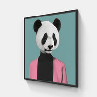 Surreal Collage Dreams-Canvas-artwall-20x20 cm-Black-Artwall