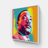 Martin Fight-Canvas-artwall-20x20 cm-White-Artwall