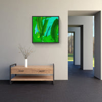 Green life blooms-Canvas-artwall-Artwall