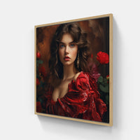Timeless Glamour Preserved in Fashion-Canvas-artwall-Artwall