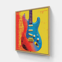 Captive Guitar Showcase-Canvas-artwall-Artwall