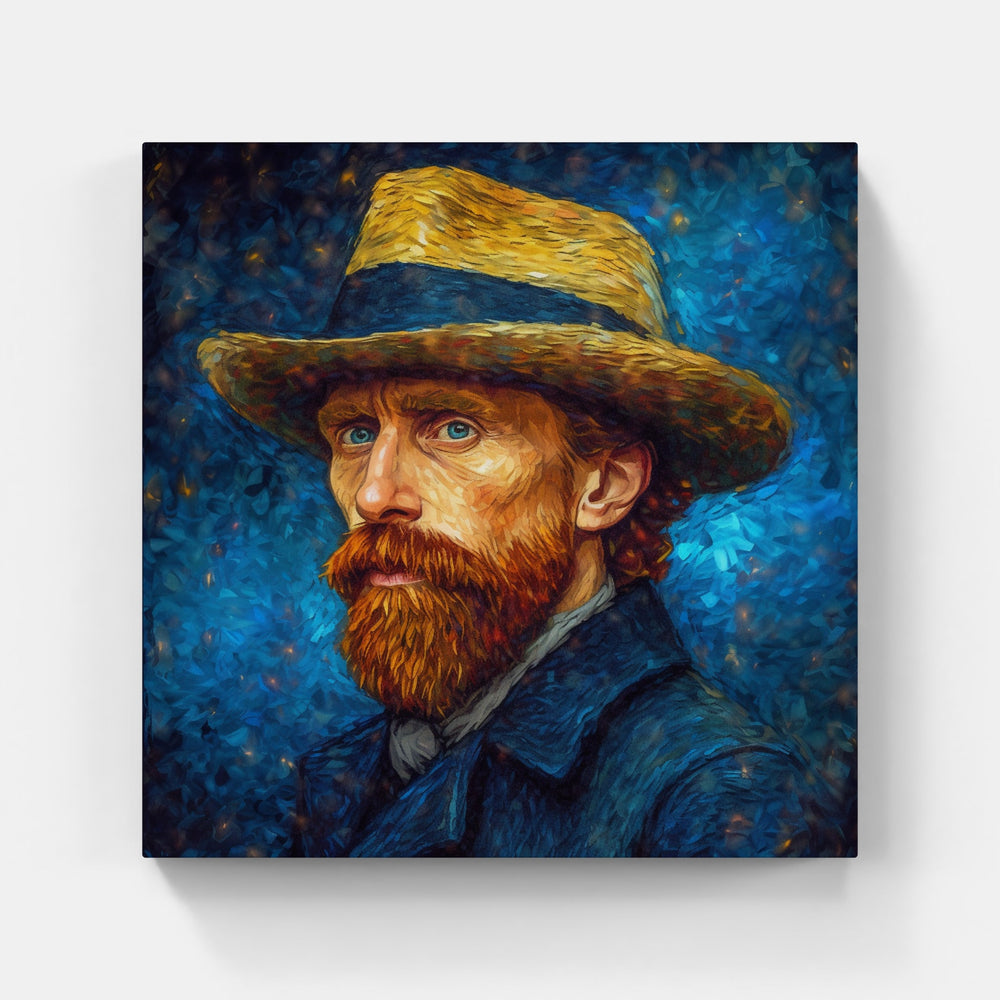 Intense Van Gogh Expression-Canvas-artwall-Artwall