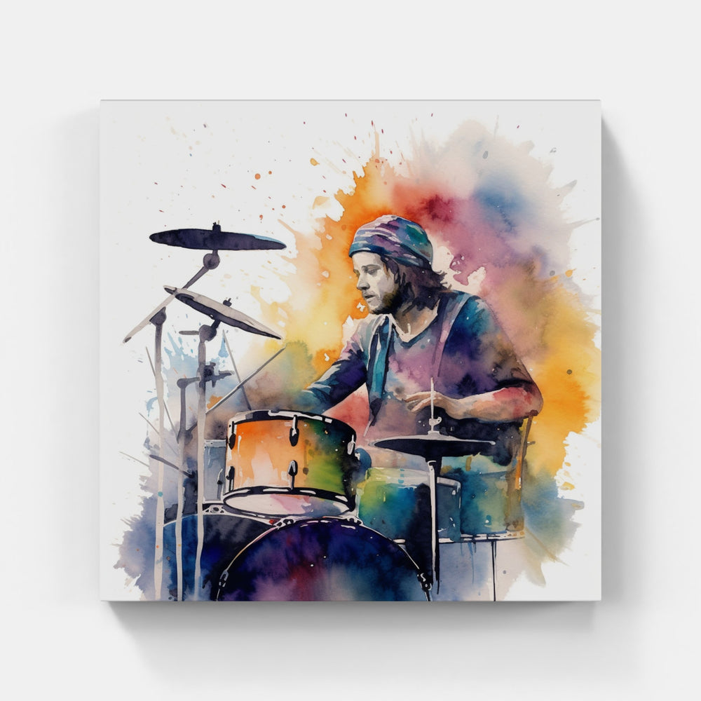 Enchanting Drum Melodies-Canvas-artwall-Artwall