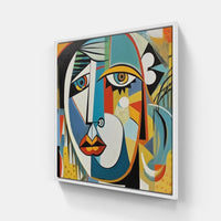 Picasso's Abstract Interpretations-Canvas-artwall-20x20 cm-White-Artwall