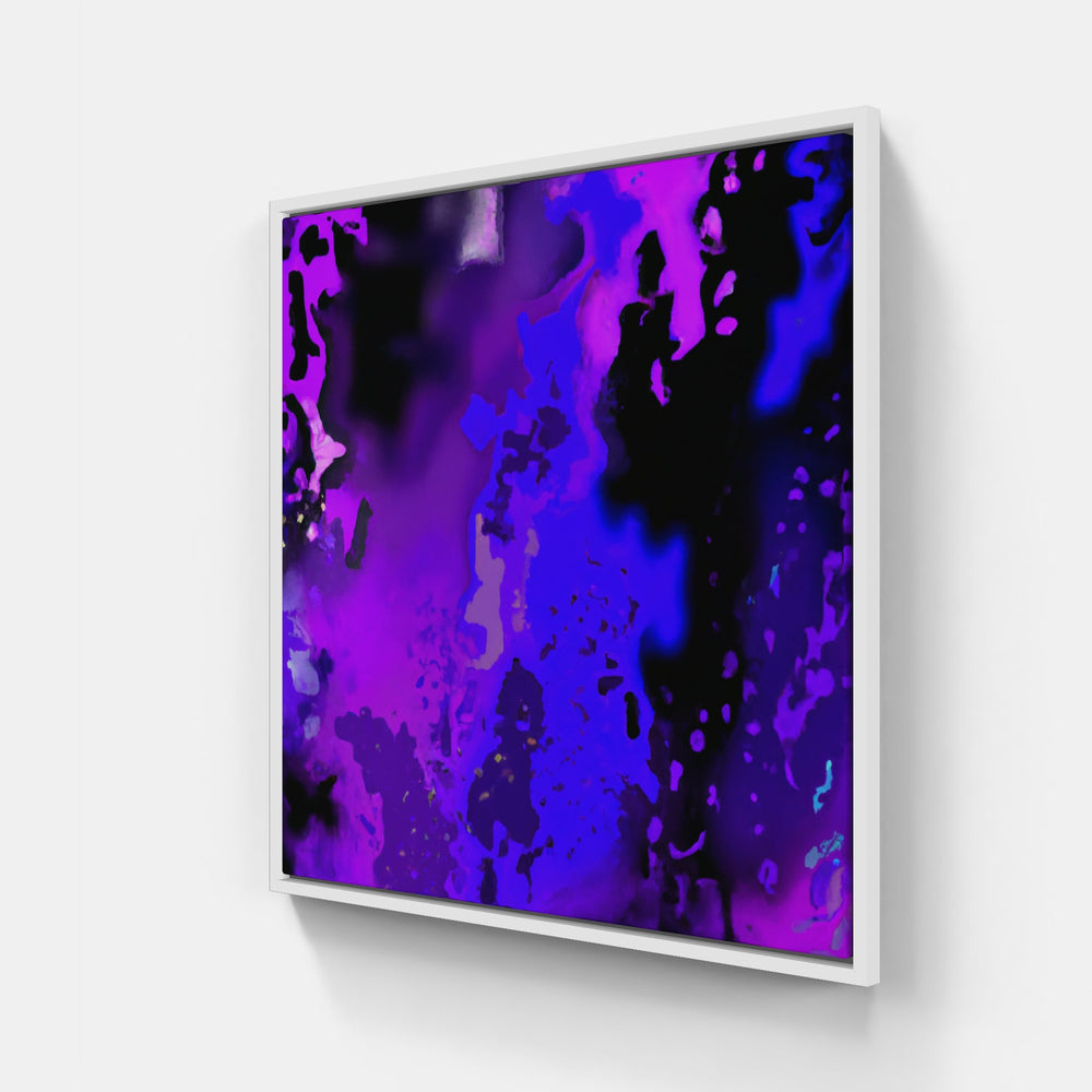 Purple summer-Canvas-artwall-20x20 cm-White-Artwall