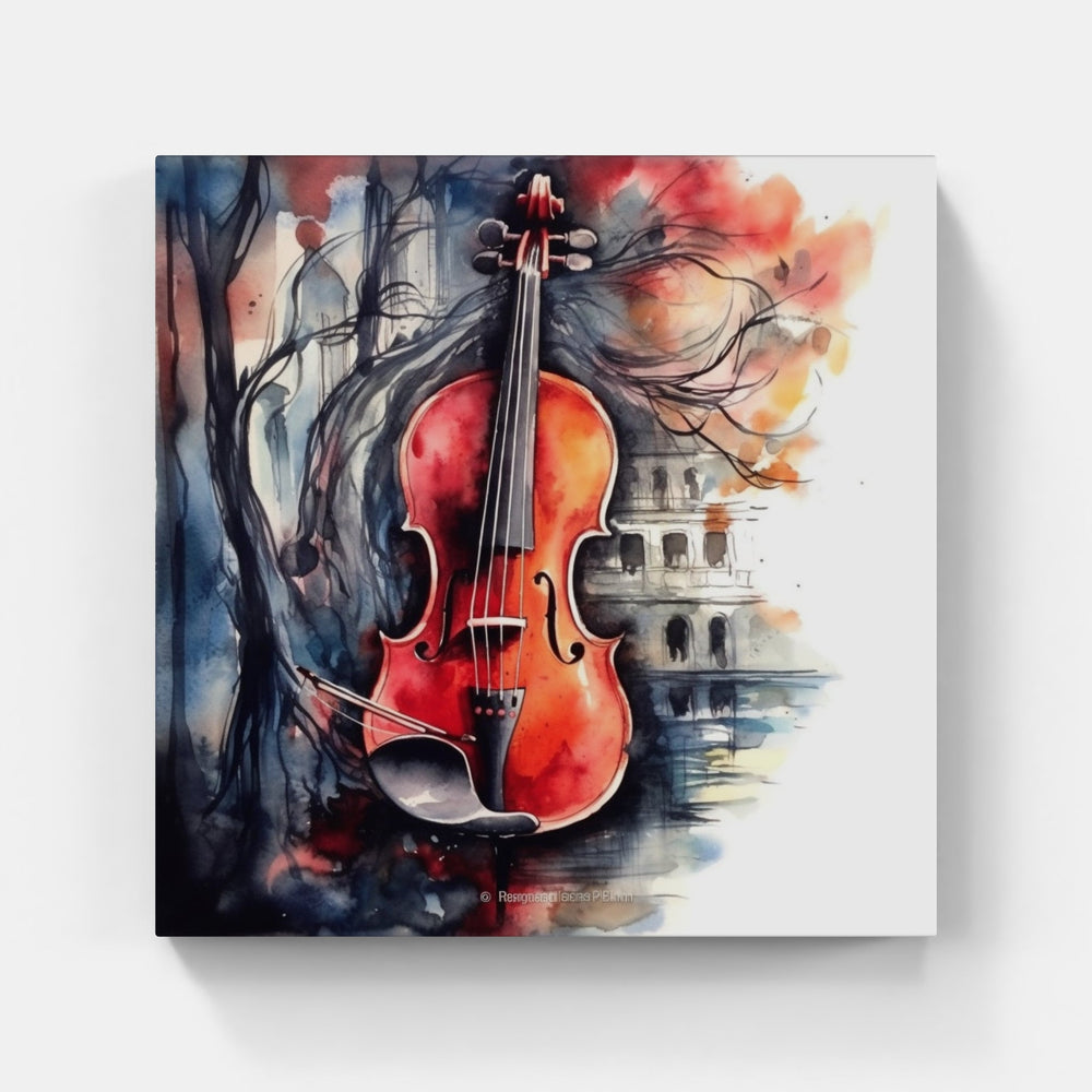 Expressive Violin Chords-Canvas-artwall-Artwall