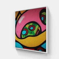 Graffiti Urban Expressions-Canvas-artwall-20x20 cm-White-Artwall