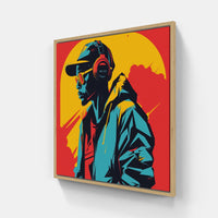 Pop Streetwear Vibes-Canvas-artwall-20x20 cm-Wood-Artwall