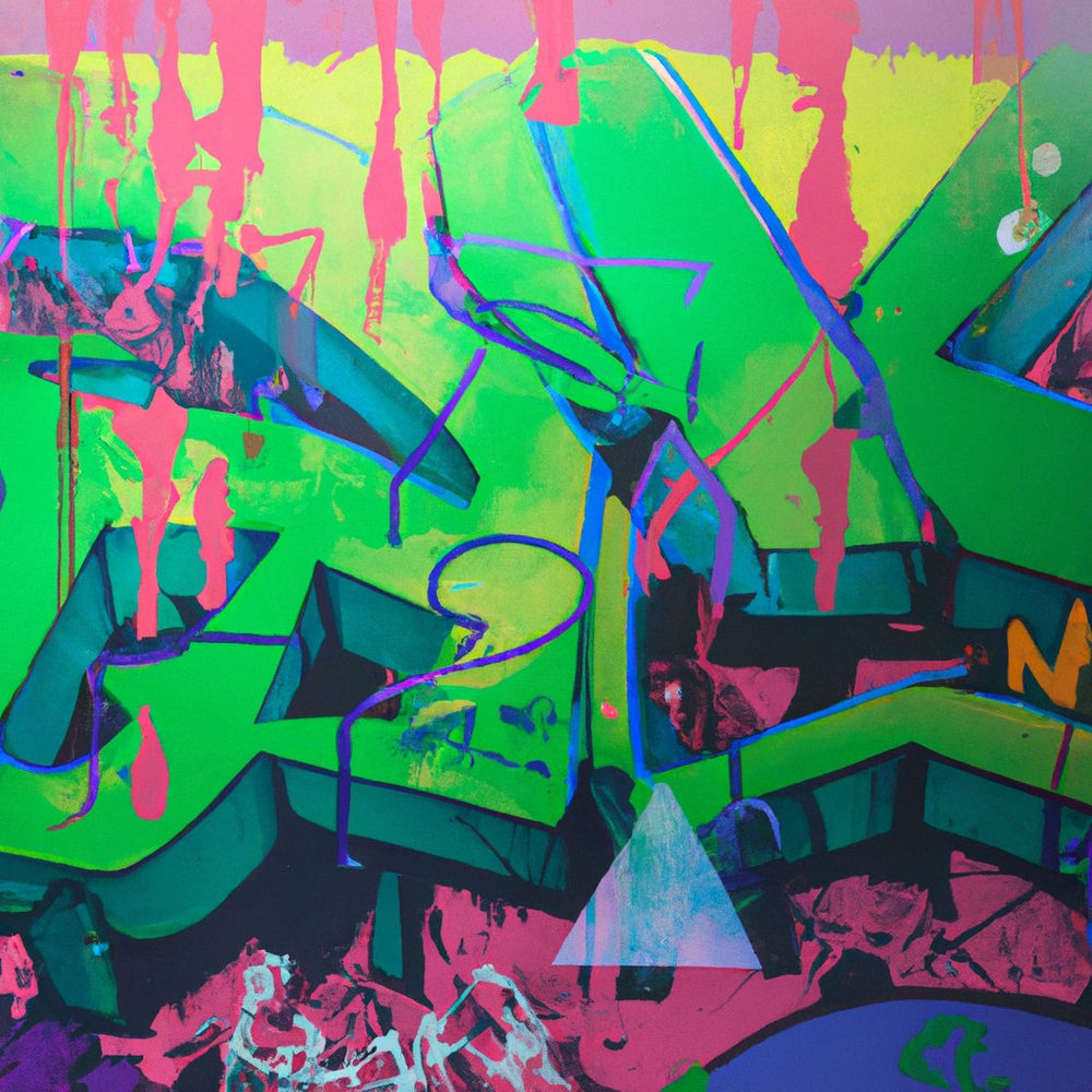Tableau street art Expressions Alive - oeuvre imprimee ArtWall & Co