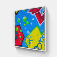 Tableau street art Graffiti Artistry - mise en situation 3