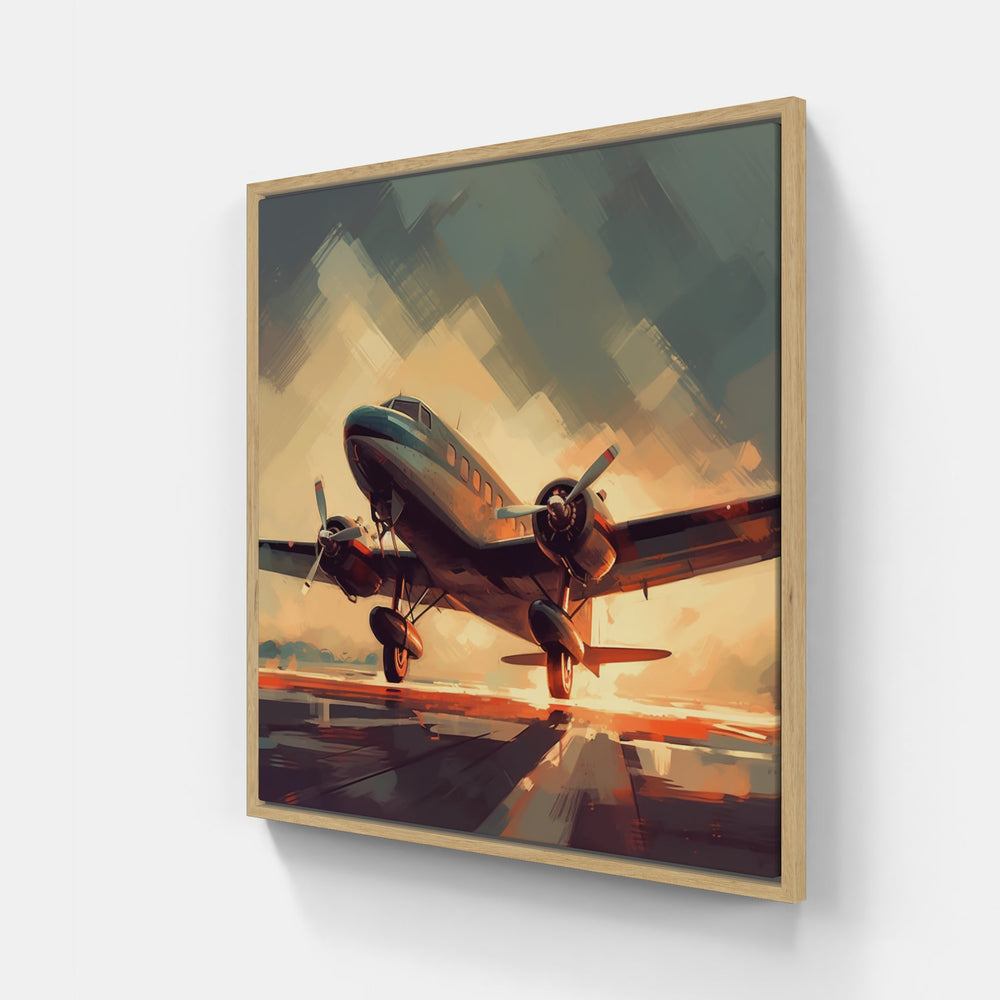 Jetset Chic-Canvas-artwall-20x20 cm-Unframe-Artwall