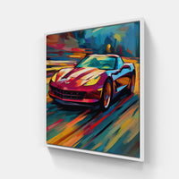 Wheels of Art-Canvas-artwall-20x20 cm-White-Artwall