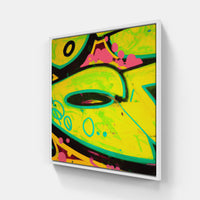 Graffiti Art Street Culture-Canvas-artwall-20x20 cm-White-Artwall