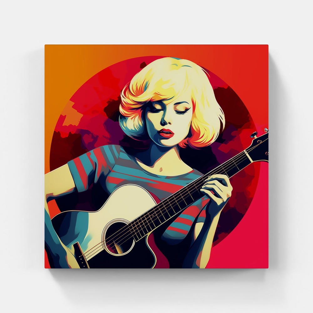 Melodic Guitar Stage-Canvas-artwall-Artwall