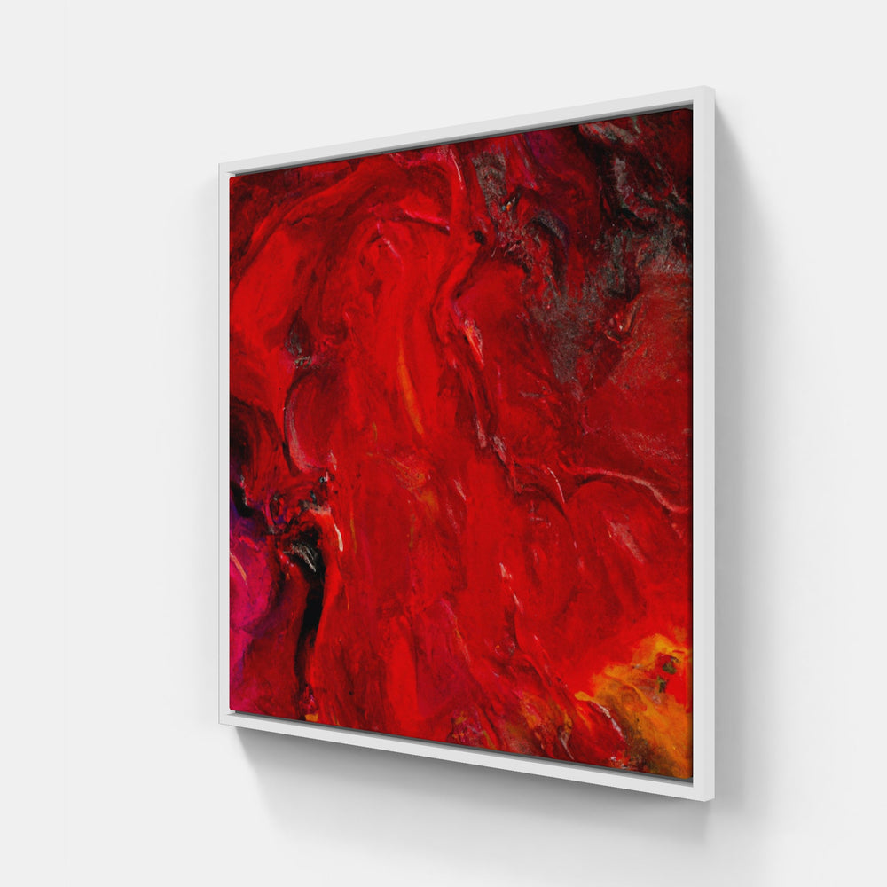 Redemption sweet red-Canvas-artwall-20x20 cm-White-Artwall