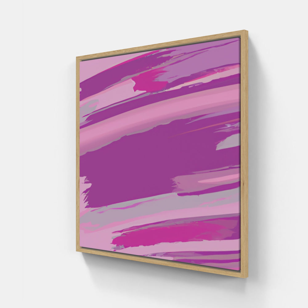 Pink in bloom-Canvas-artwall-20x20 cm-Wood-Fine Paper-Artwall