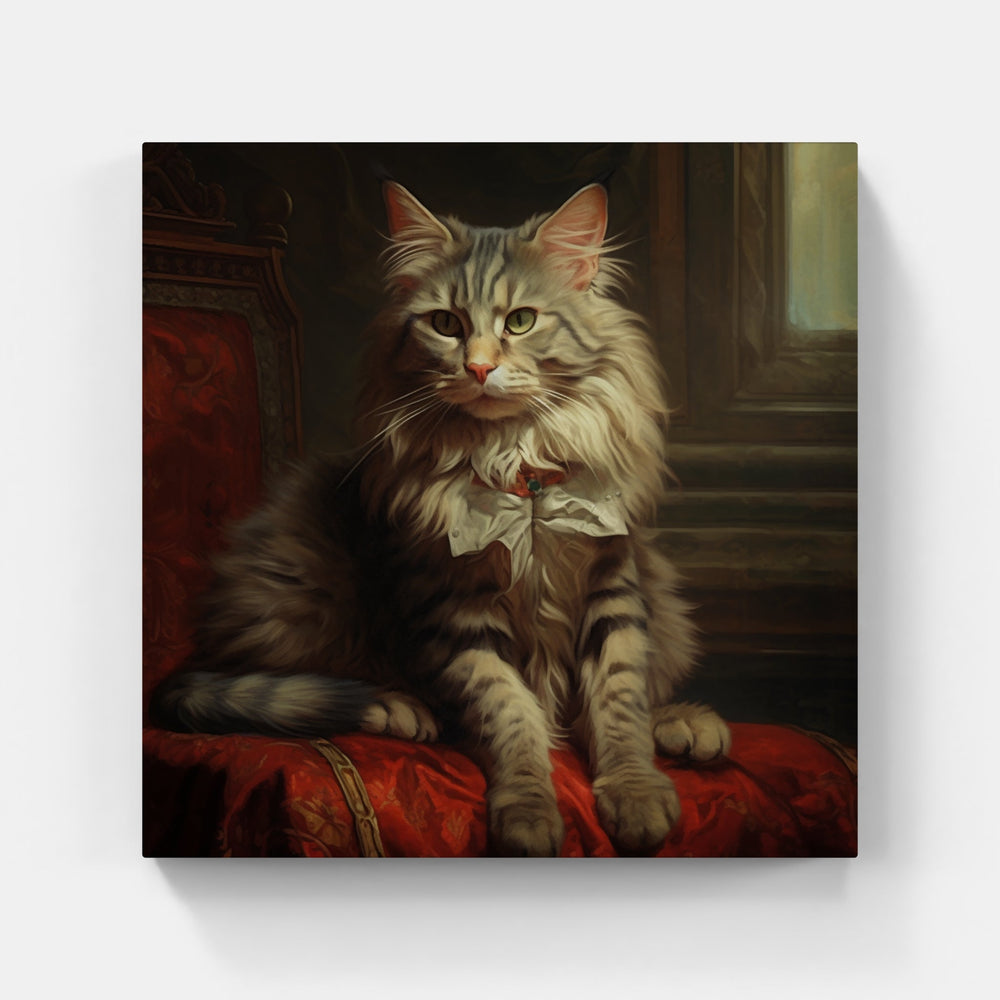 Da vinci Cat-Canvas-artwall-Artwall