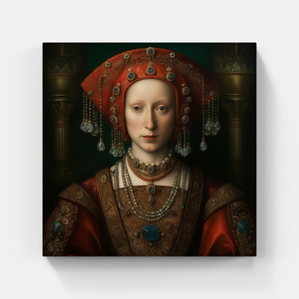 Intricate Van Eyck Details-Canvas-artwall-Artwall