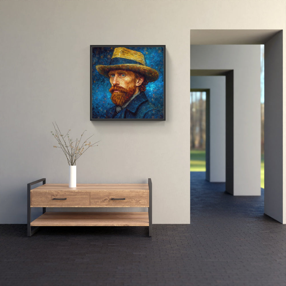 Intense Van Gogh Expression-Canvas-artwall-Artwall