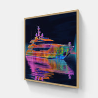 Sailing Horizon Captivating Yacht-Canvas-artwall-Artwall