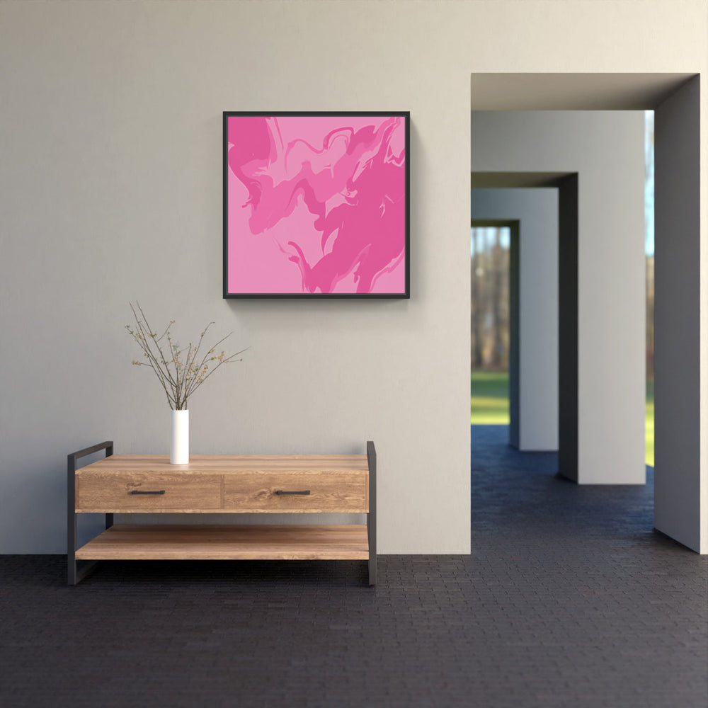 Pink Surprise Joy-Canvas-artwall-Artwall