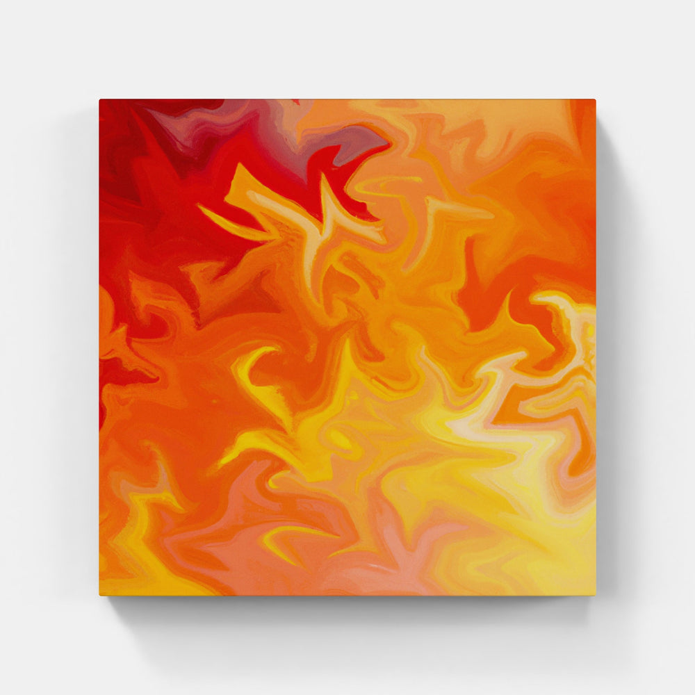 Orange ripe sun-Canvas-artwall-Artwall