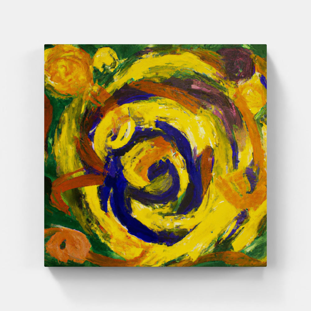 Yellow love shines-Canvas-artwall-Artwall