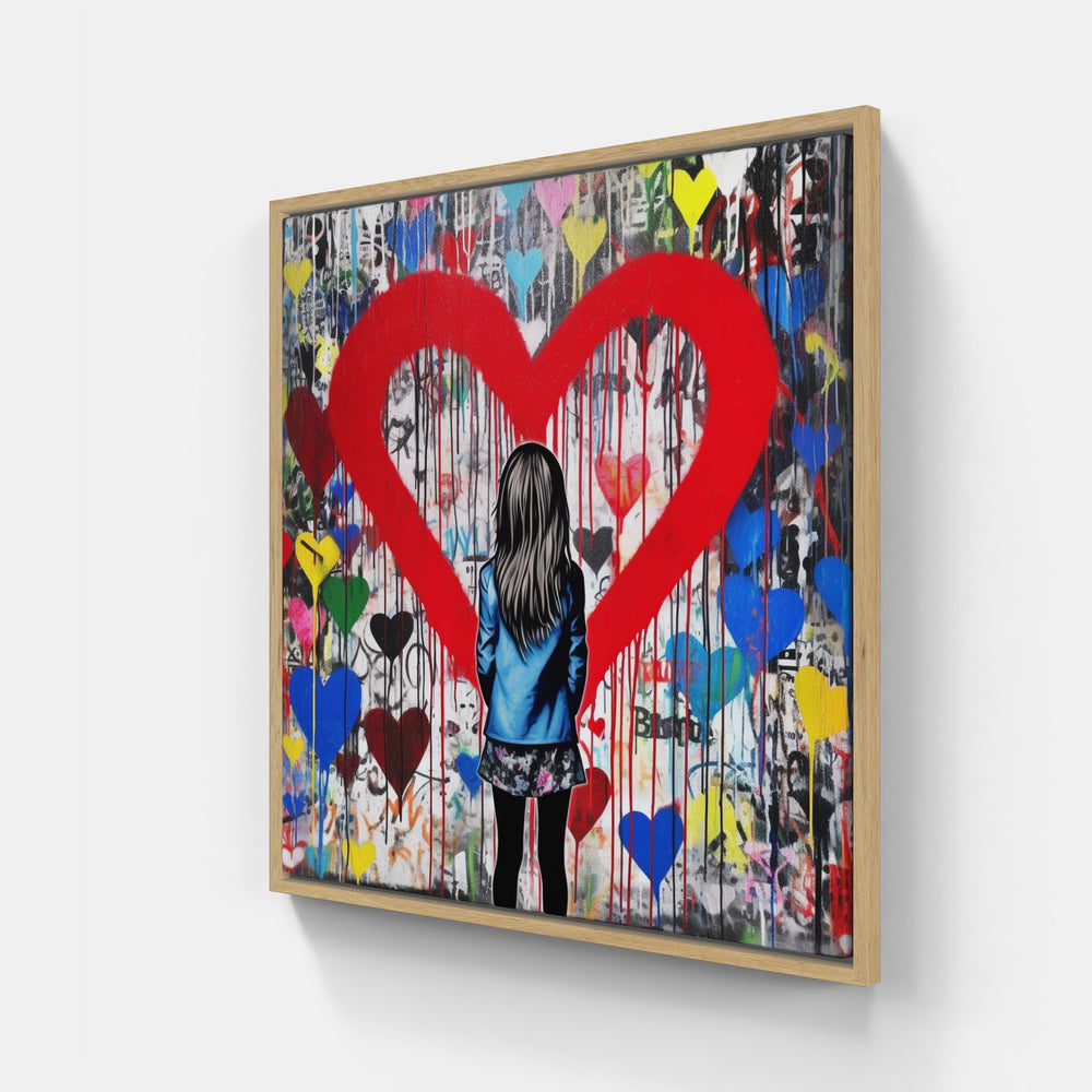 Heart's Eternal Devotion-Canvas-artwall-Artwall