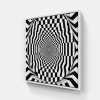 Mystifying Optical Marvels-Canvas-artwall-20x20 cm-White-Artwall