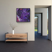 Purple on time-Canvas-artwall-Artwall