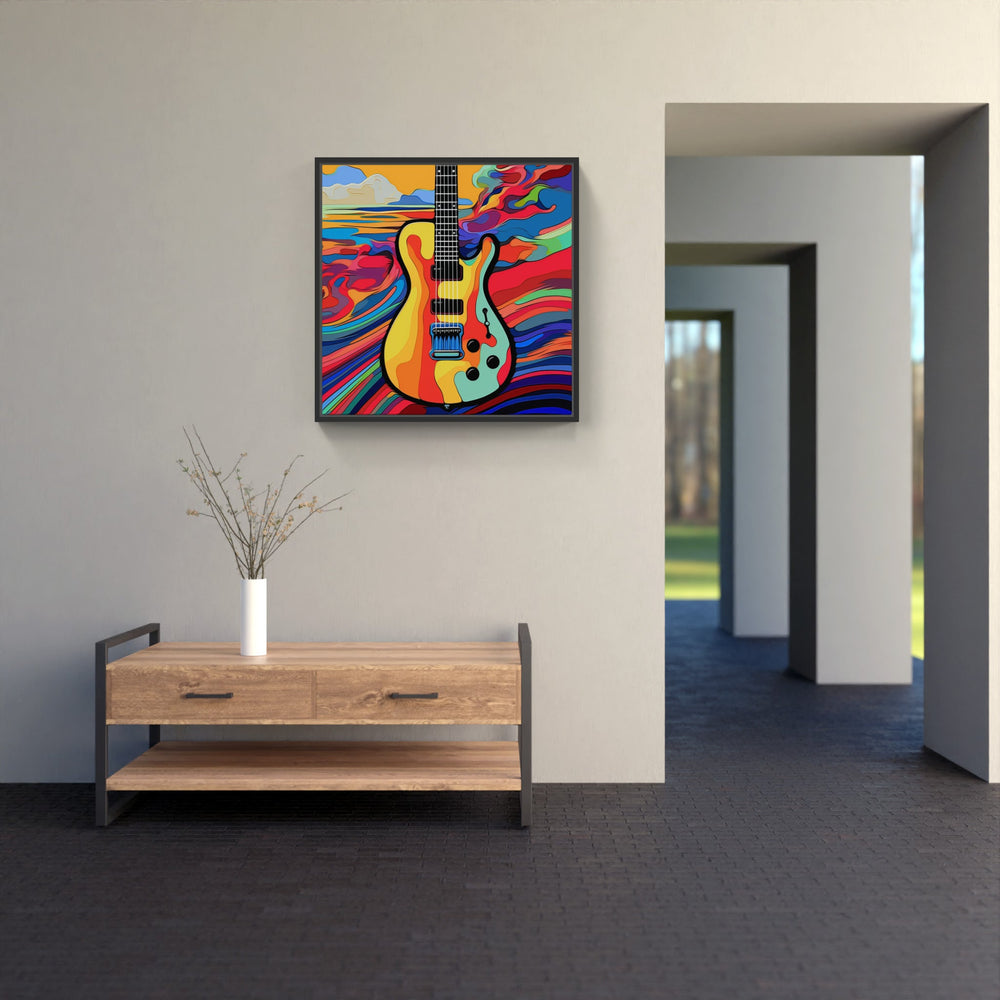 Charming Guitar Echo-Canvas-artwall-Artwall